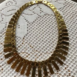Vintage gold plated choker